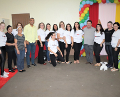 Mais de 180 pessoas estiveram reunidas na noite da última sexta-feira (06), no salão comunitário da região do Campinho durante a formatura dos aluno...