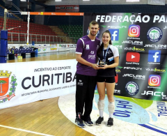 A equipe feminina de voleibol SUB 19 conquistou o Campeonato Paranaense Feminino Sub-19 Série B. A fase final da competição foi disputada no último...