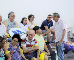 Durante solenidade ocorrida no Centro de Iniciação ao Esporte (CIE) “Profº Maurinho Cassitas”, Arapongas promoveu a Abertura do 1º Jogos do Idos...