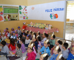 Os alunos teve continuidade nas creches e escolas do município