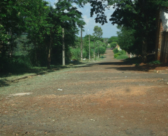 Rua Andarilho antes da revitalização
