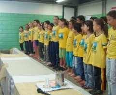 Alunos da Escola Albor Pimpão desenvolveram o projeto Mulher: Fonte de Vida