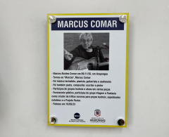 Secretaria de Cultura dedica espaço em homenagem ao servidor Marcus Comar
