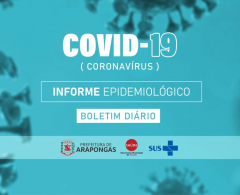 Prefeitura de Arapongas, através da Secretaria Municipal de Saúde, informou, nesta sexta, (03/12), o registro de 03 novos casos, 04 curados de COVID-1...