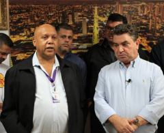 Adilson Santos e prefeito Sérgio Onofre