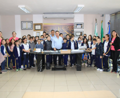 Alunos da Escola Municipal Professora Antonica encerram atividade Interdisciplinar
