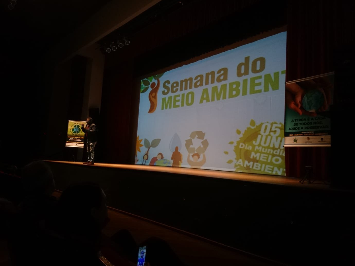 Escolas Municipais acompanham palestras durante semana do Meio Ambiente
