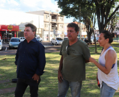 O prefeito Sérgio Onofre acompanhou na quinta-feira, 02, a entrega das obras na Praça Mauá
