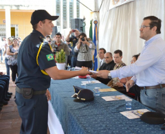 Secretário de Segurança entrega Certificado para GM