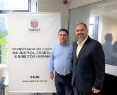 Prefeito Sergio Onofre se reúne com Sec. de Direitos Humanos, Artagão Jr