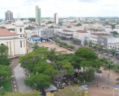 Vista parcial da cidade de Arapongas