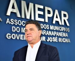 Biênio 2023/2024: Sérgio Onofre é reeleito presidente da Amepar