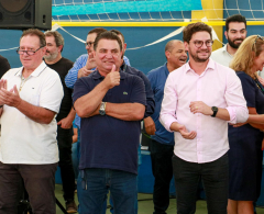 Sec. de Esporte, Sartori, Sérgio Onofre e Rafael Cita