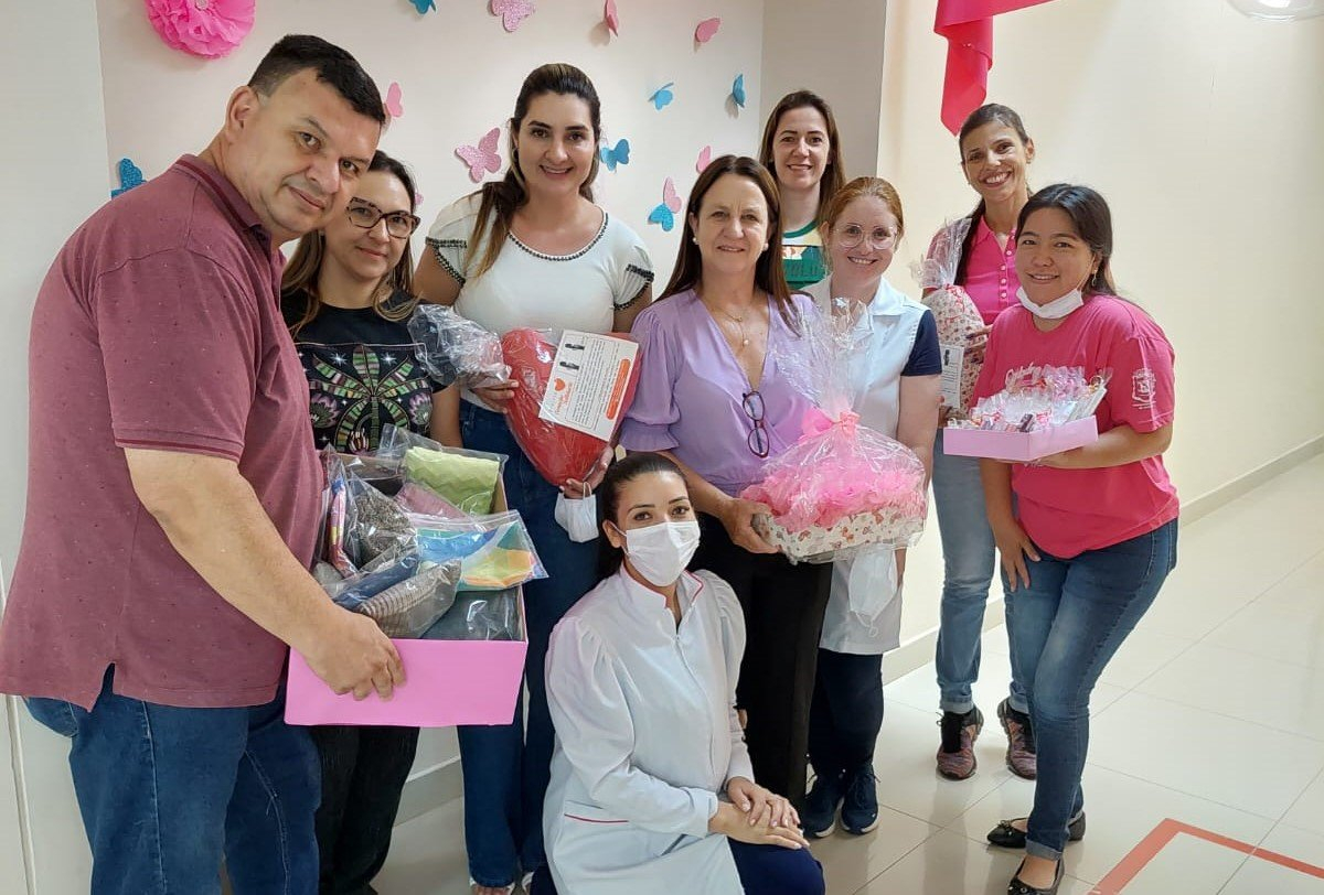 Cisam arrecada doações de lenços e almofadas ao centro de Oncologia do Honpar