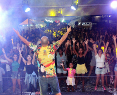 Bandas animaram o público durante Carnaval 2017