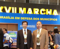 Secretário de Indústria e Comércio e Diretor na ocasião do encontro em Brasília