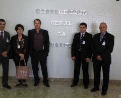 Delegação de Arapongas esteve na Corregedoria Geral da Justiça