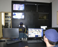 Foi apresentado o sistema de video monitoramento da Guarda Municipal