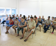 População participa de palestra no Cras da Zona Sul
