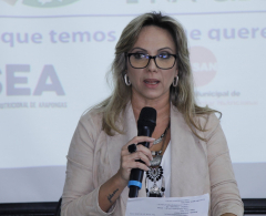 Secretária da Segurança Alimentar e Nutricional, Niele Cristina Lima de Melo