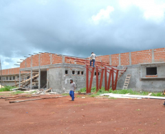 UPA está sendo construída no Jardim Caravelle