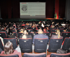 Palestra aos profissionais aconteceu no Cine Teatro Mauá