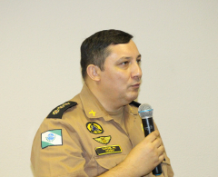 Coronel Marcos Antonio Wosny enaltece a iniciativa de Arapongas para a área de segurança