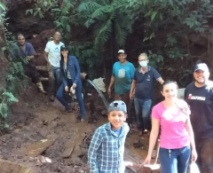 Projeto Água Limpa recupera nascente na região da Estrada do Araguari