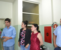 Dr Jonnis, Dra Tâmara e Dra Yanet são cubanos e Dr. José Vicente, venezuelano- do 3° ciclo