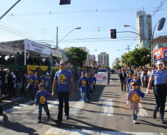 Desfile cívico movimentará a comunidade como um todo - foto arquivo
