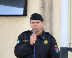 Capitão Fonseca, comandante 7ª CIA de Arapongas