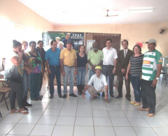 Reunião orientou os membros da cooperativa para melhor gestão da Usina de Reciclagem