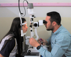 Alunos dos 5º anos recebem atendimentos oftalmológicos completos