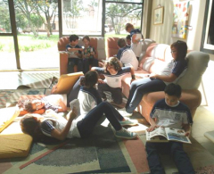 Alunos das escolas Municipais visitam Biblioteca Municipal