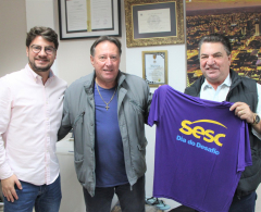 Procurador, Rafael Cita, sec. Sartori e Sérgio Onofre