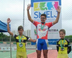 O ciclista Rafael ficou com três medalhas de ouro além dos terceiros lugares no pódium